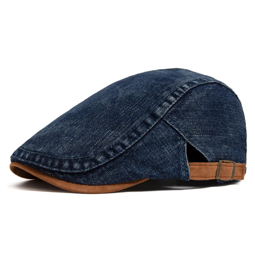 Béret Gavroche Denim Patchwork