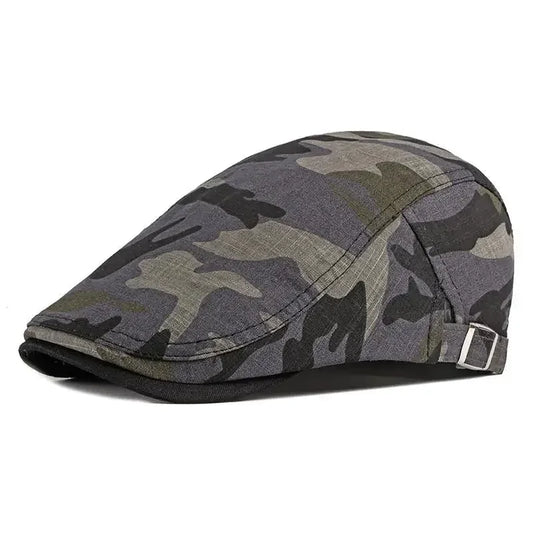 Béret Gavroche Camouflage - Gris