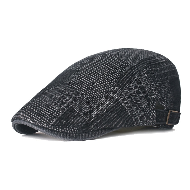 Béret Gavroche Denim Ajustable