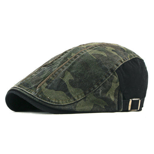 Béret Gavroche Camouflage - Vert